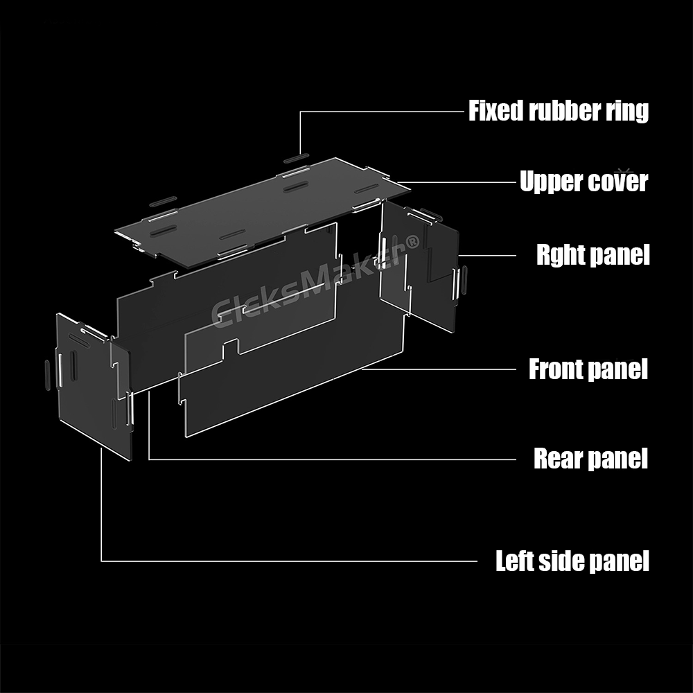 Dust cover for EleksTube IPS & R & Pro