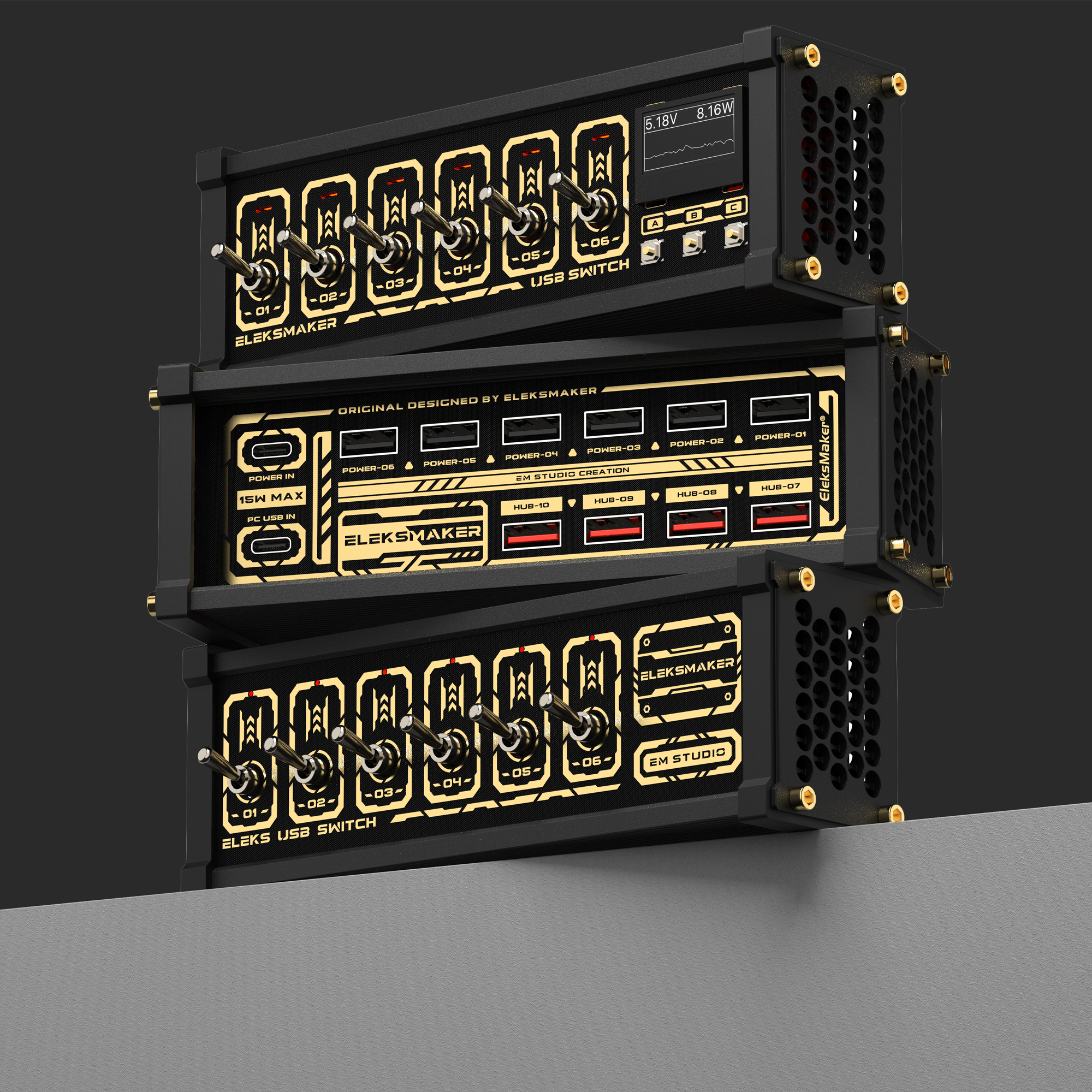EleksMaker MK5 — Modular Block Switch Hub