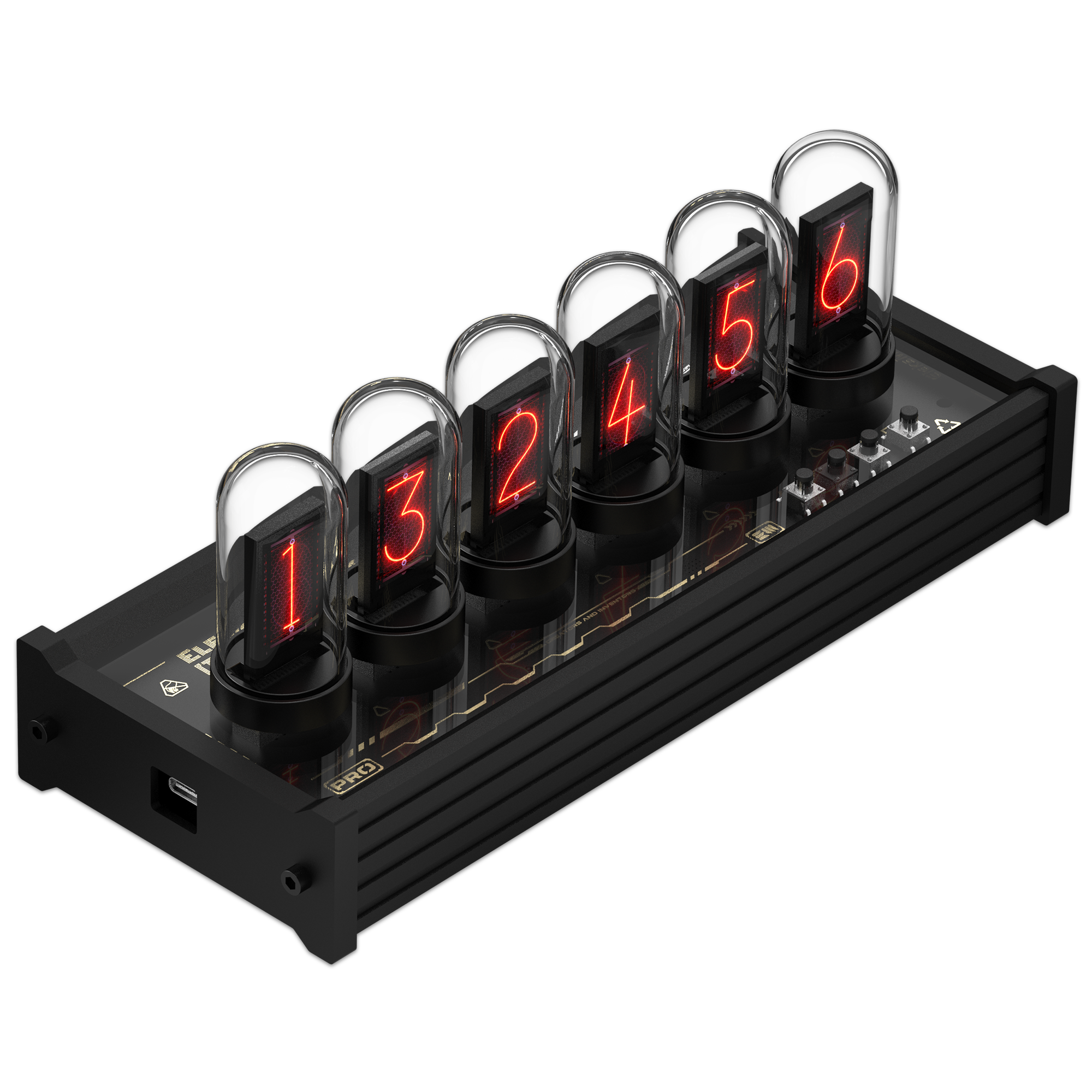 EleksTube IPS GEN3 Classic Edition 6-Bit Digital Clock