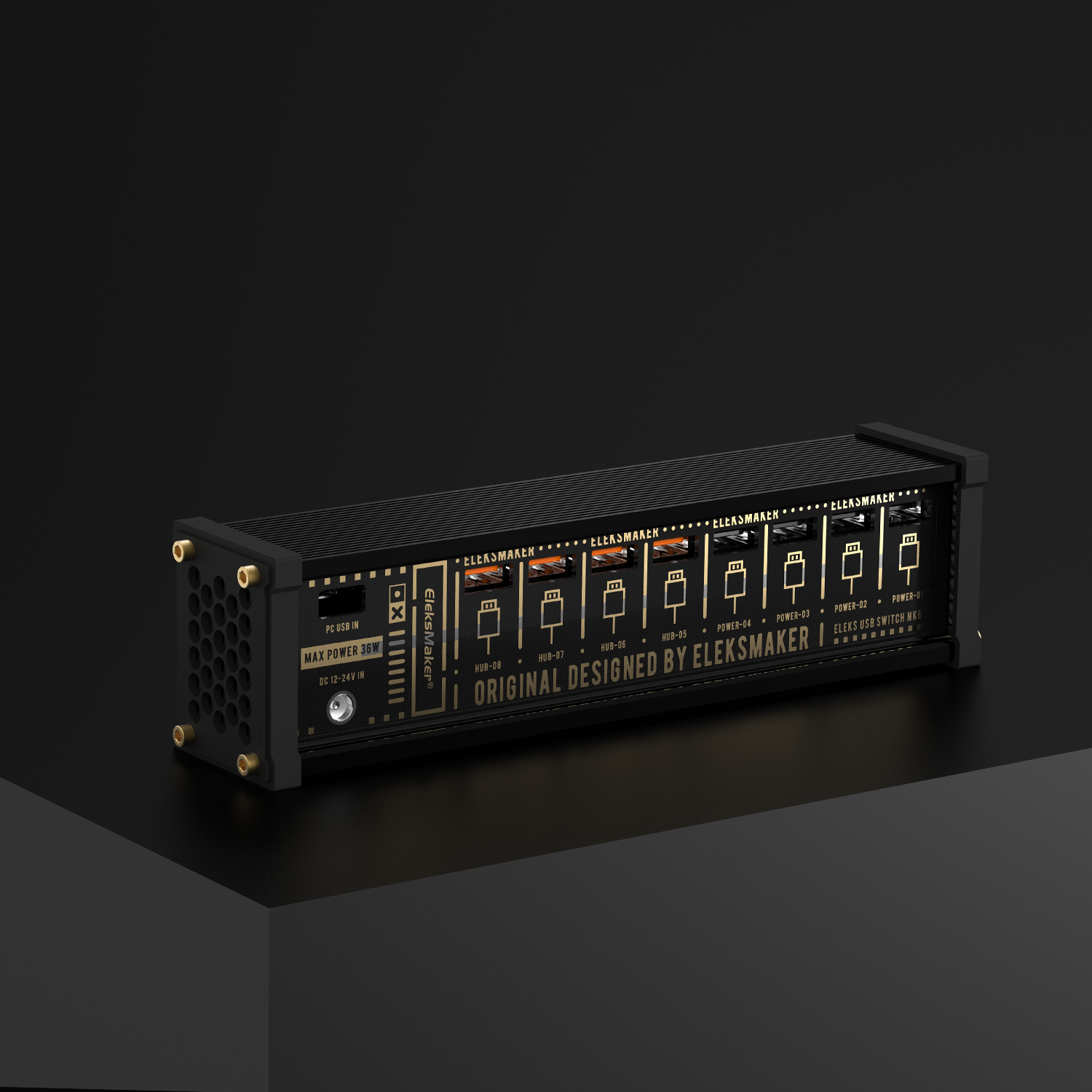 NK6 | Blockiger USB-Hub der EleksMaker NK-Serie