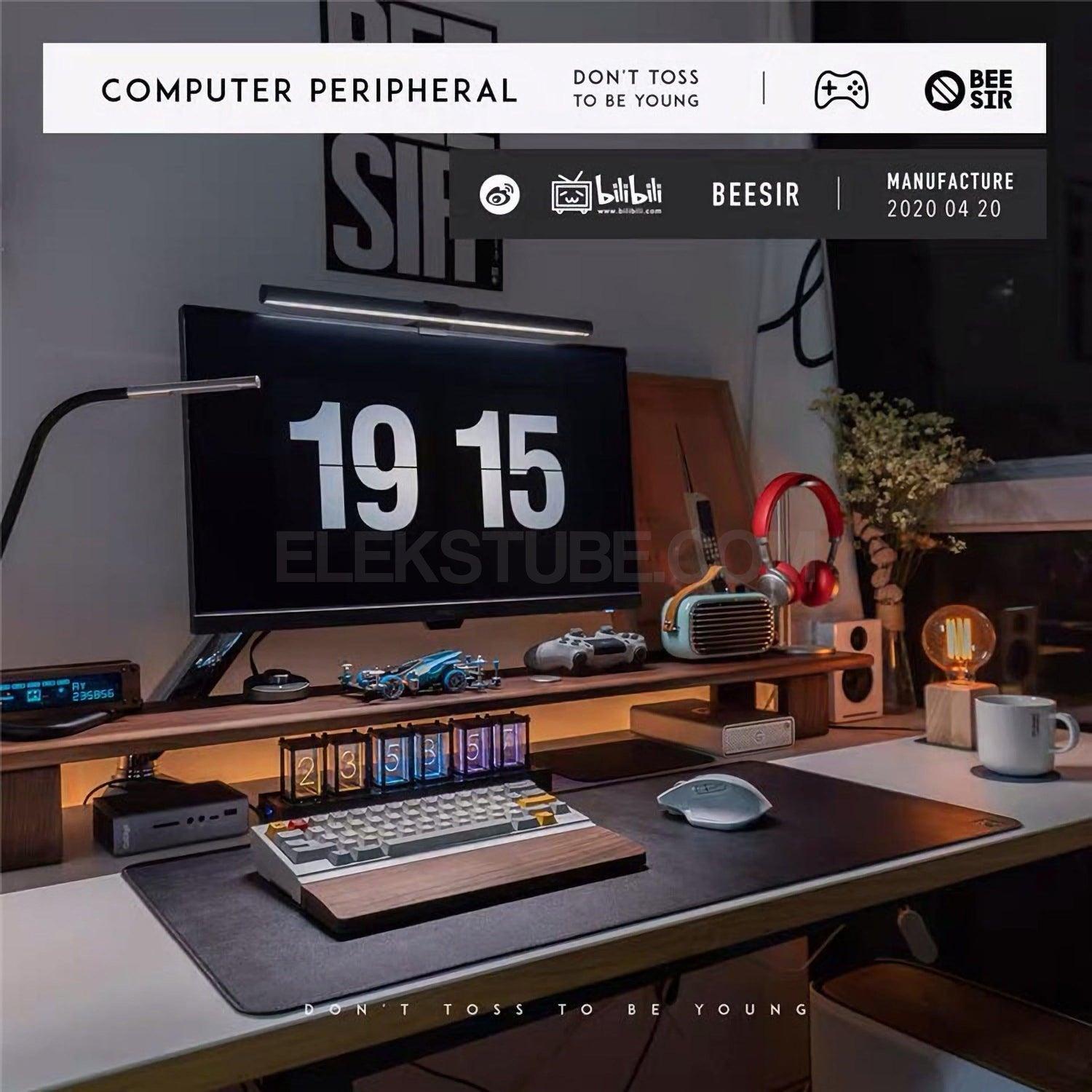 Elekstube R 6-Bit Kit Electronic Led Luminous Retro Glows Analog Nixie Tube Clock - EleksTube IPS Global - EleksMaker