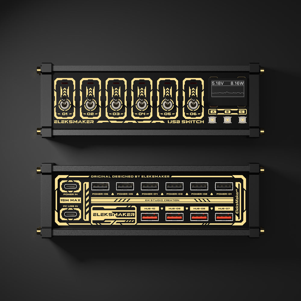 MK5 Modular USB Hub | Block Switch Hub | EleksMaker Official