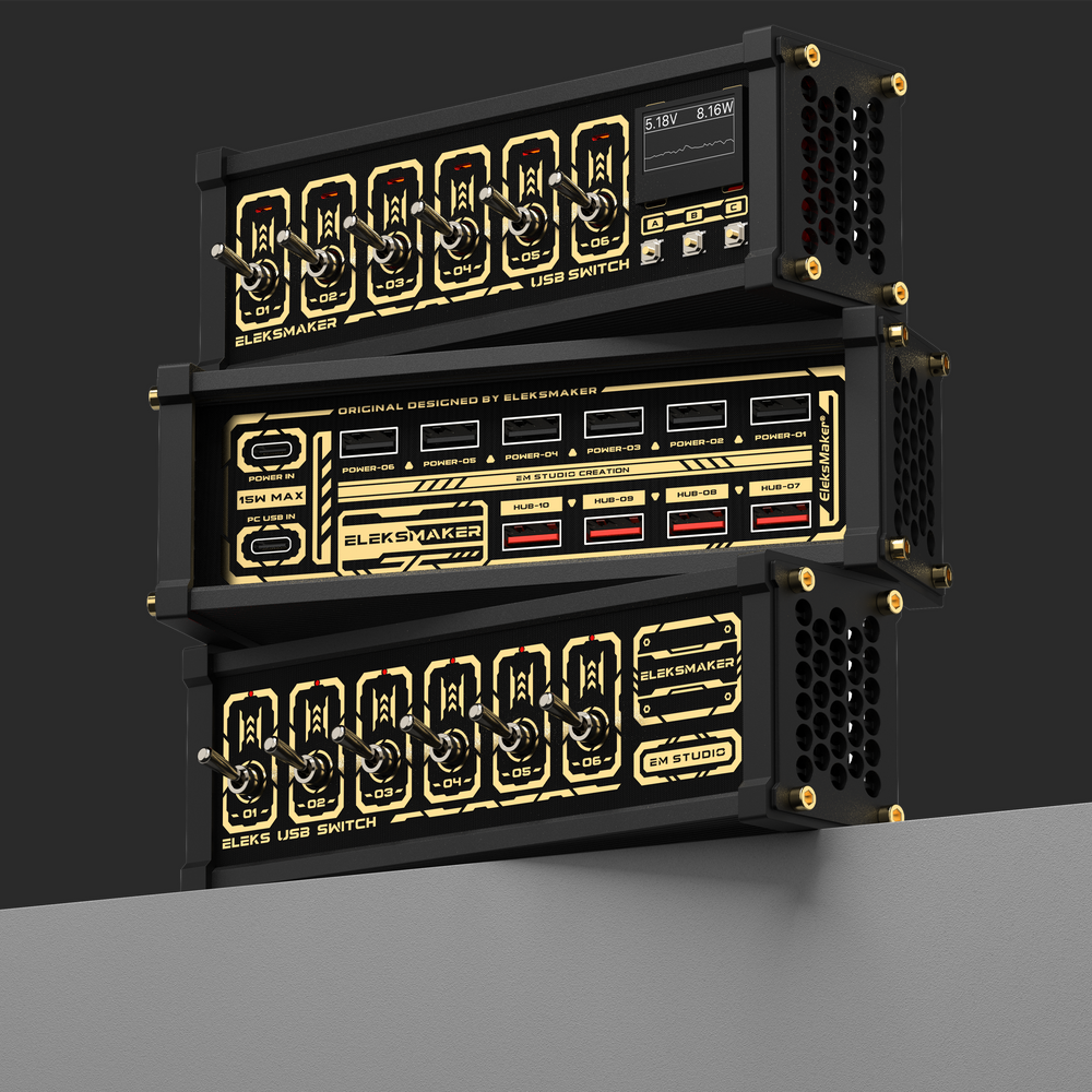 MK5 Modular USB Hub | Block Switch Hub | EleksMaker Official