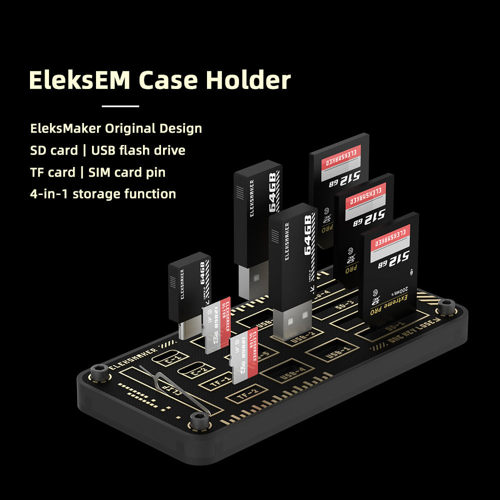 EleksEM 15 Slots SD/TF Card Case Holder Storage Organizer