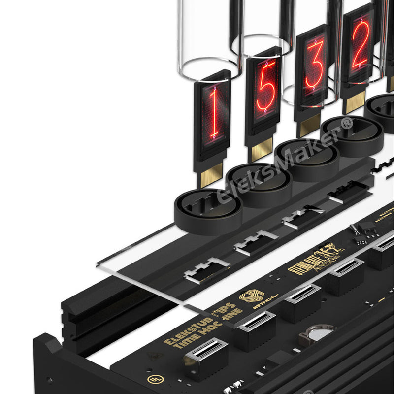 EleksMaker EleksTube IPS Digital Nixie Tube Clock | Official Direct