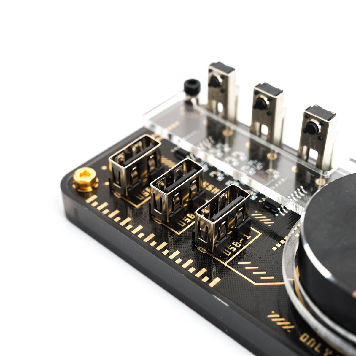Key Step Usb Hub GeekHub USB Hub - Screen, RGB Dock & Custom Keys | EleksTube