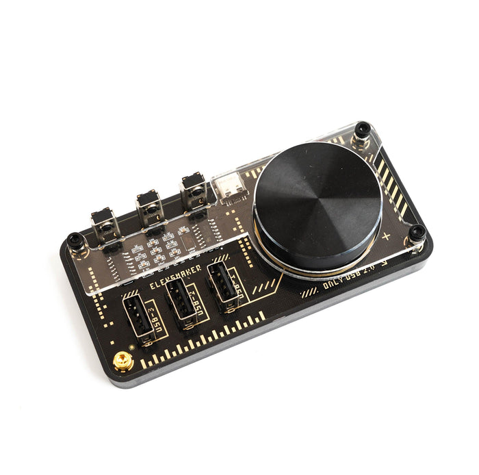 GeekHub USB Hub - Screen, RGB Dock & Custom Keys | EleksTube