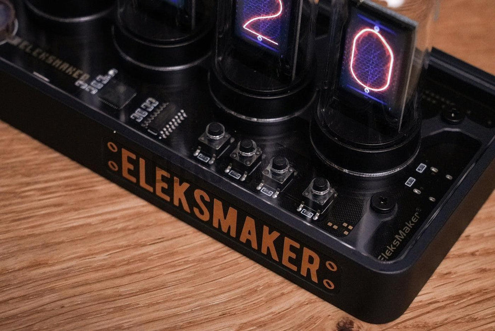 EleksTube IPS PRO — CNC Aluminum 6-Bit Nixie Tube Clock