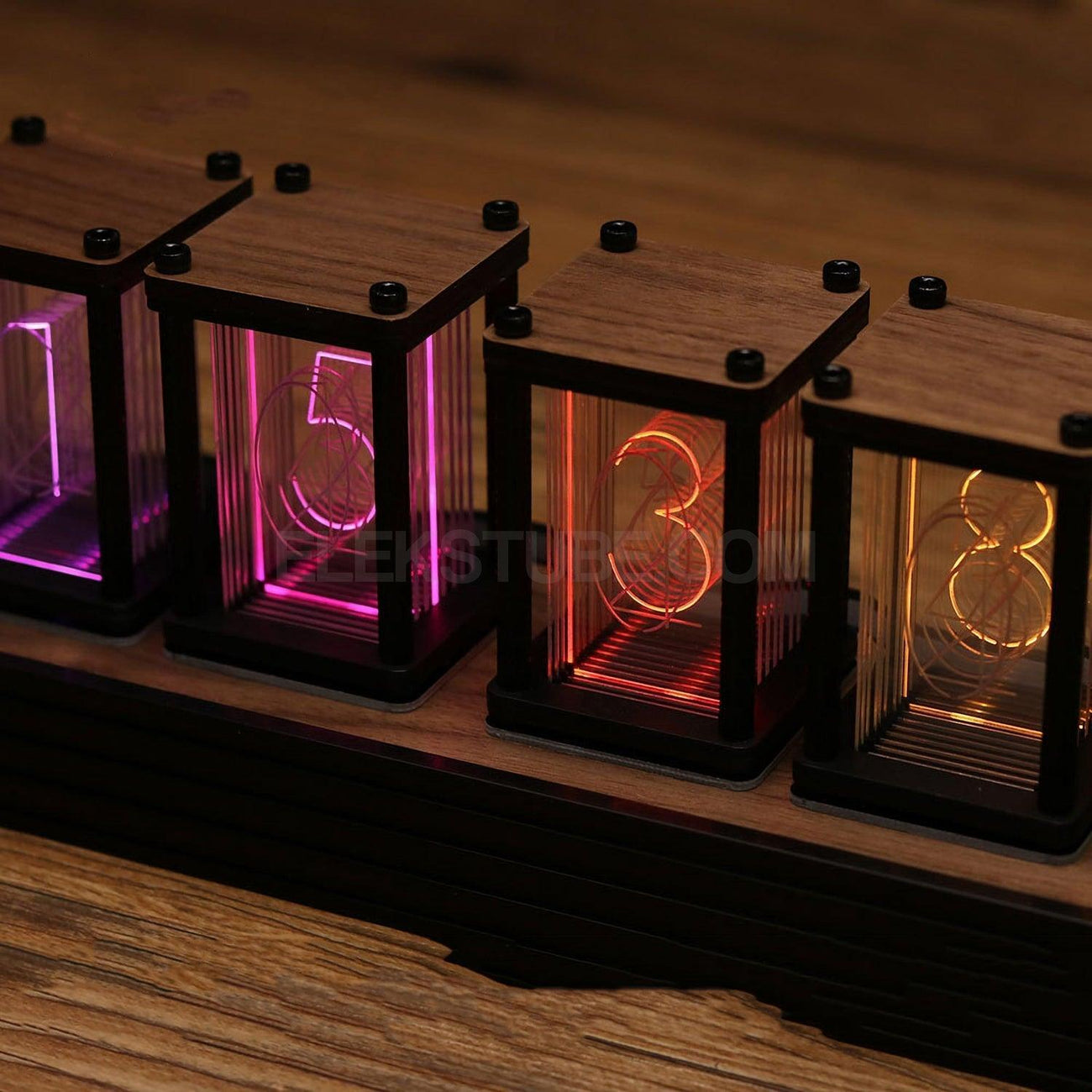 Elekstube R 6Bit Kit Electronic Led Luminous Retro Glows Analog Nixie